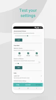 Call Name Announcer & Blocker android App screenshot 4